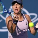 Belinda Bencic s'est imposée en trois sets KEYSTONE/EPA/ALI HAIDER